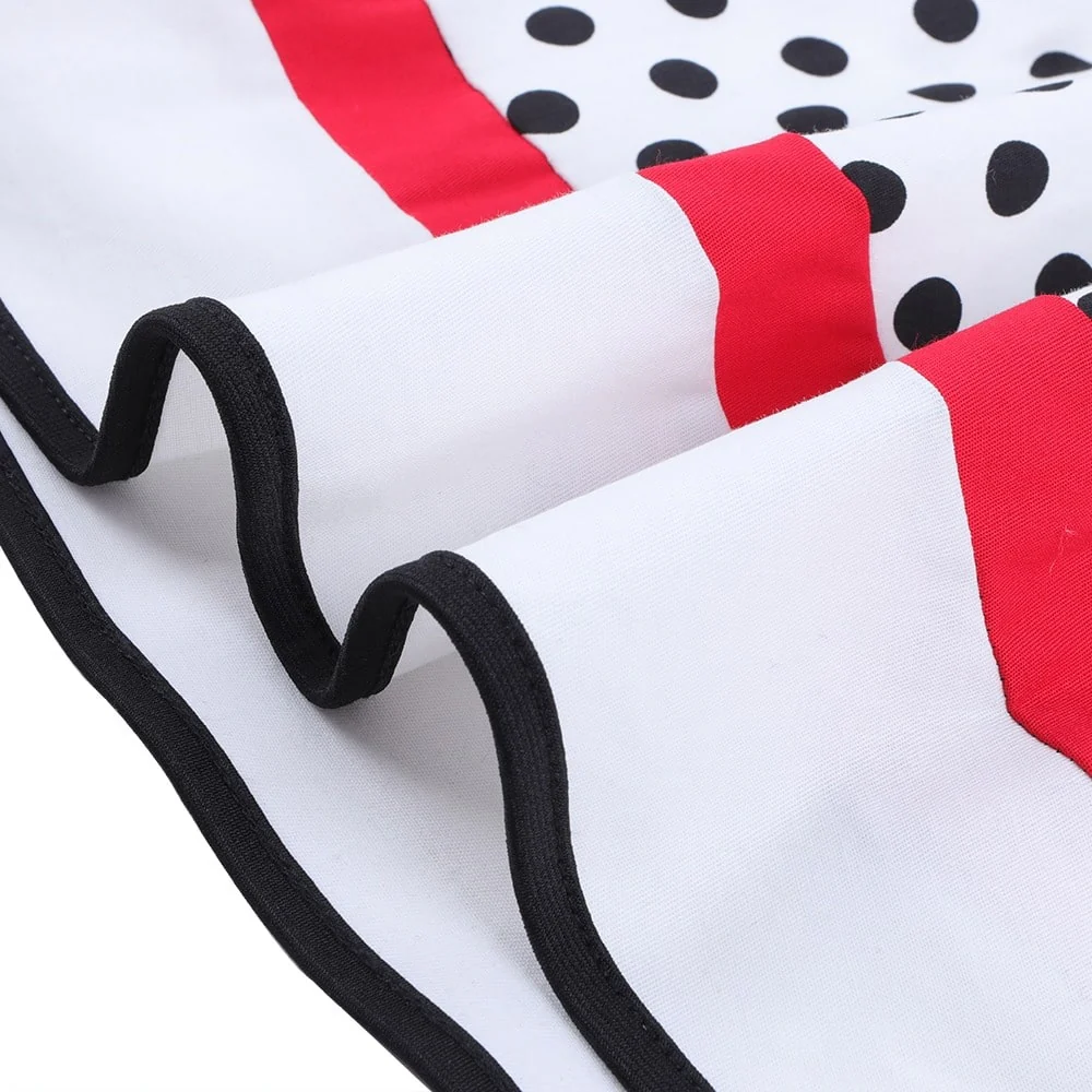 Robe Pin-Up <br> Noire Et Blanche - Image 4