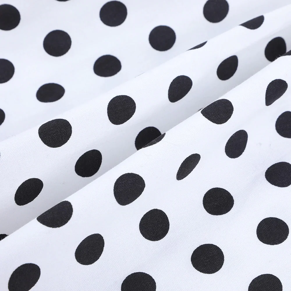 Robe Pin-Up <br> Noire Et Blanche - Image 5