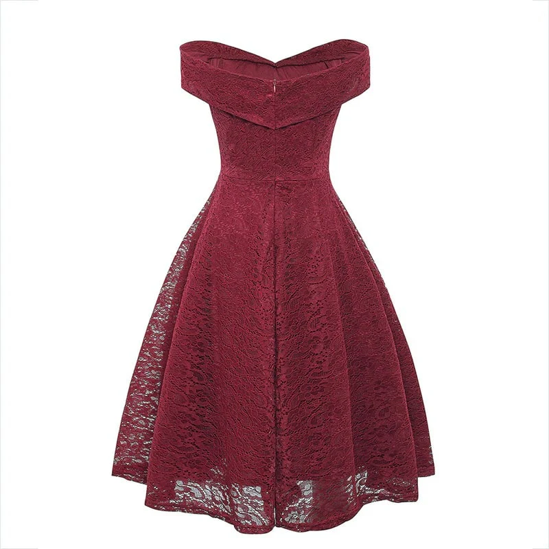 Robe Rockabilly Dentelle - Image 6