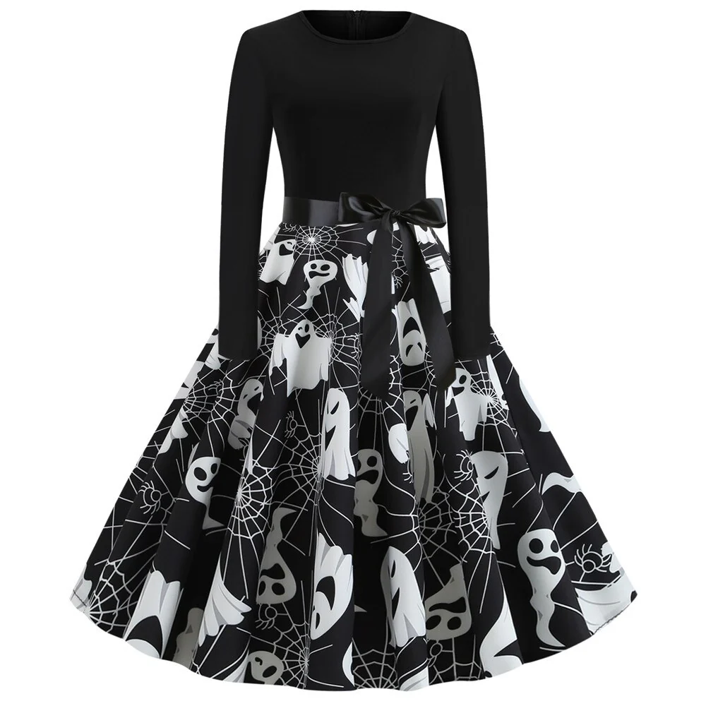 Robe Rockabilly Esprit Halloween - Image 3