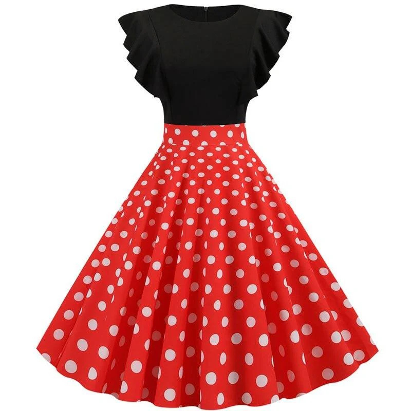 Robe Rockabilly À Mancherons - Image 3