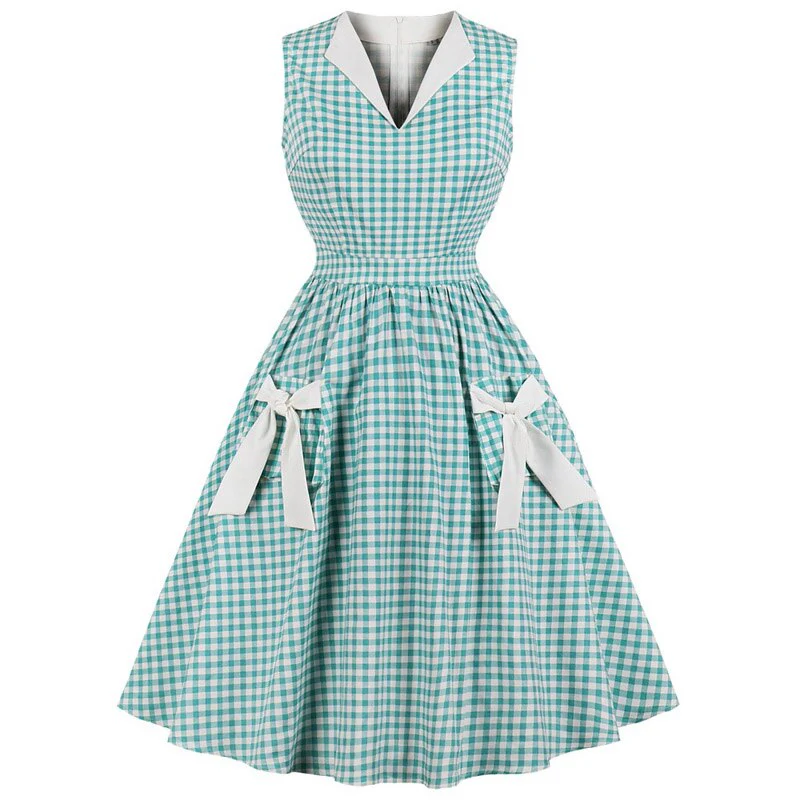 Robe Rockabilly Vichy - Image 3