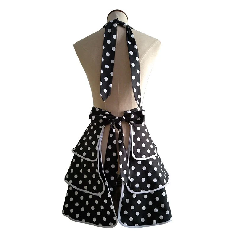 Robe Tablier Vintage <br> À Volants - Image 3