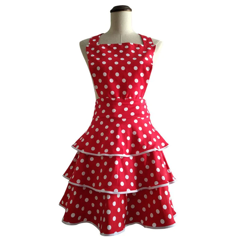Robe Tablier Vintage <br> À Volants - Image 4