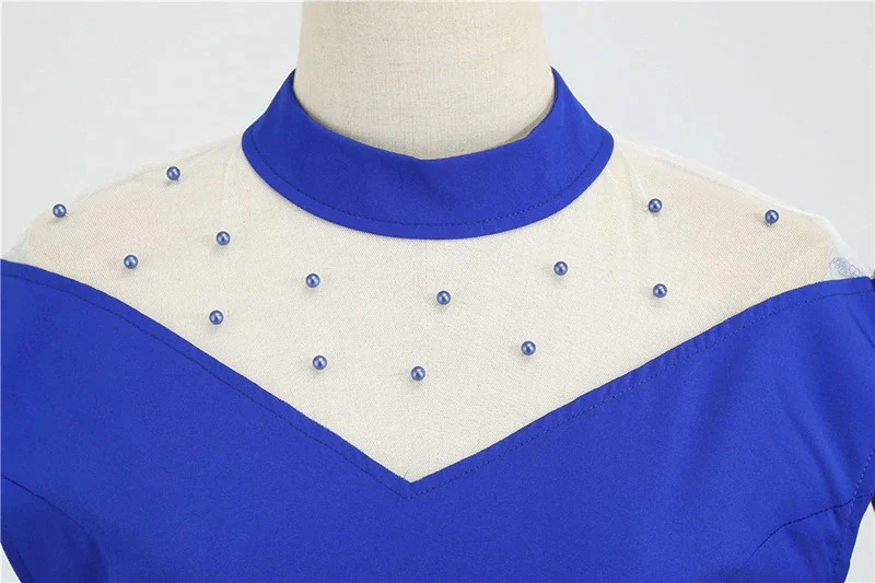 Robe Vintage <br> Cérémonie Bleue - Image 4