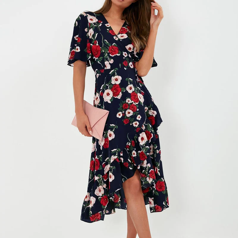 Robe Vintage <br> Fleurs Années 70 - Image 3