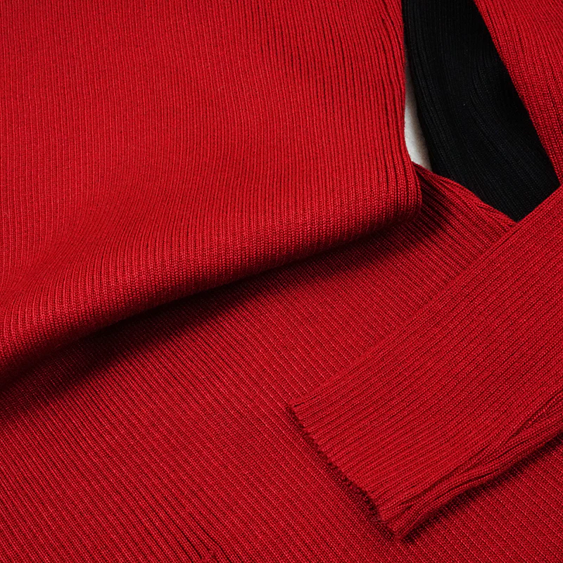 Robe Vintage <br> Fourreau Col Roulé - Image 3