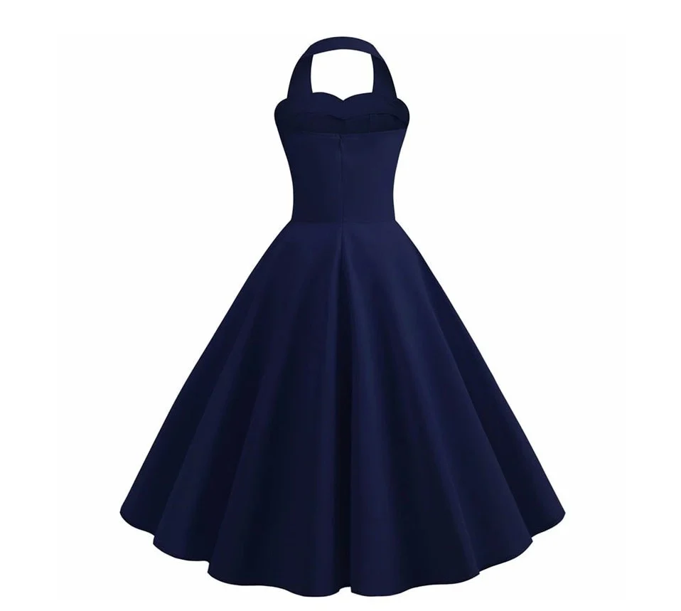 Robe Vintage <br> Rockabilly Marine - Image 2