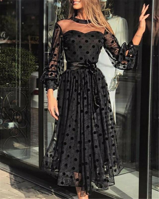 Robe Vintage <br> Soirée Dentelle - Image 2