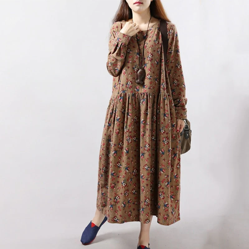 Robe Vintage <br> Tunique Florale - Image 2