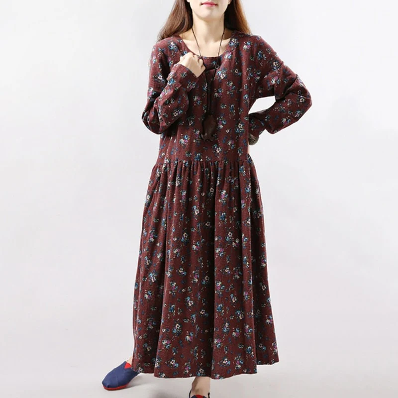 Robe Vintage <br> Tunique Florale - Image 3