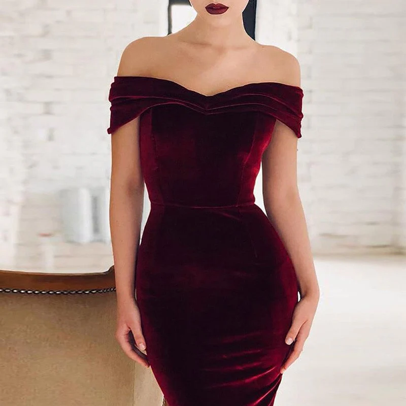 Robe Vintage <br> Velours - Image 2