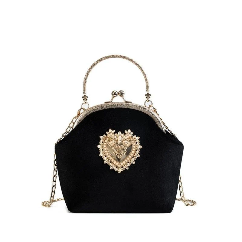 Sac à Main Vintage Chic <br> Noir