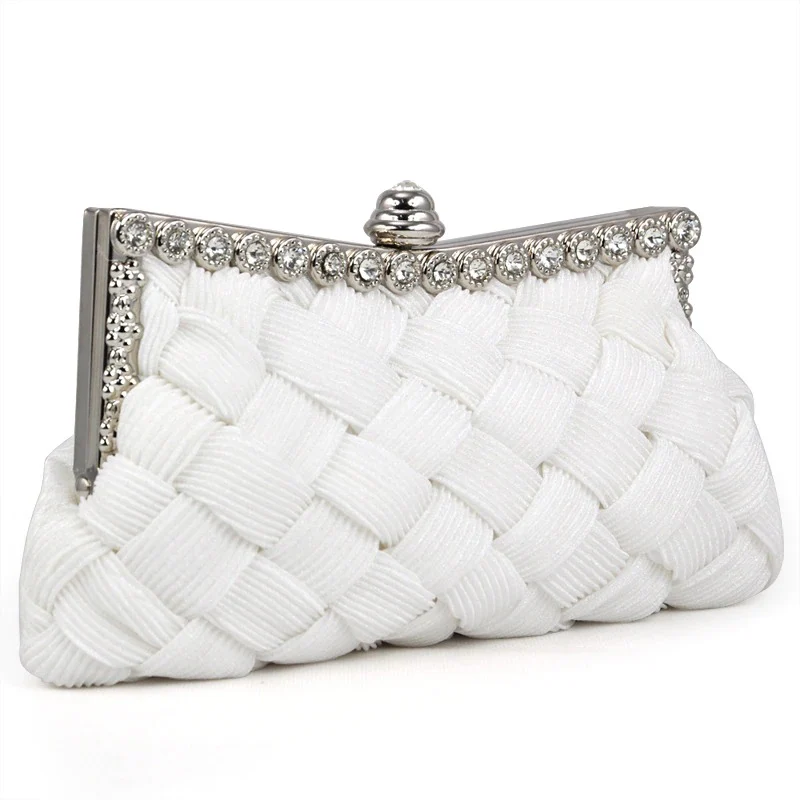 Sac à Main Vintage Femme <br> Blanc - Image 2