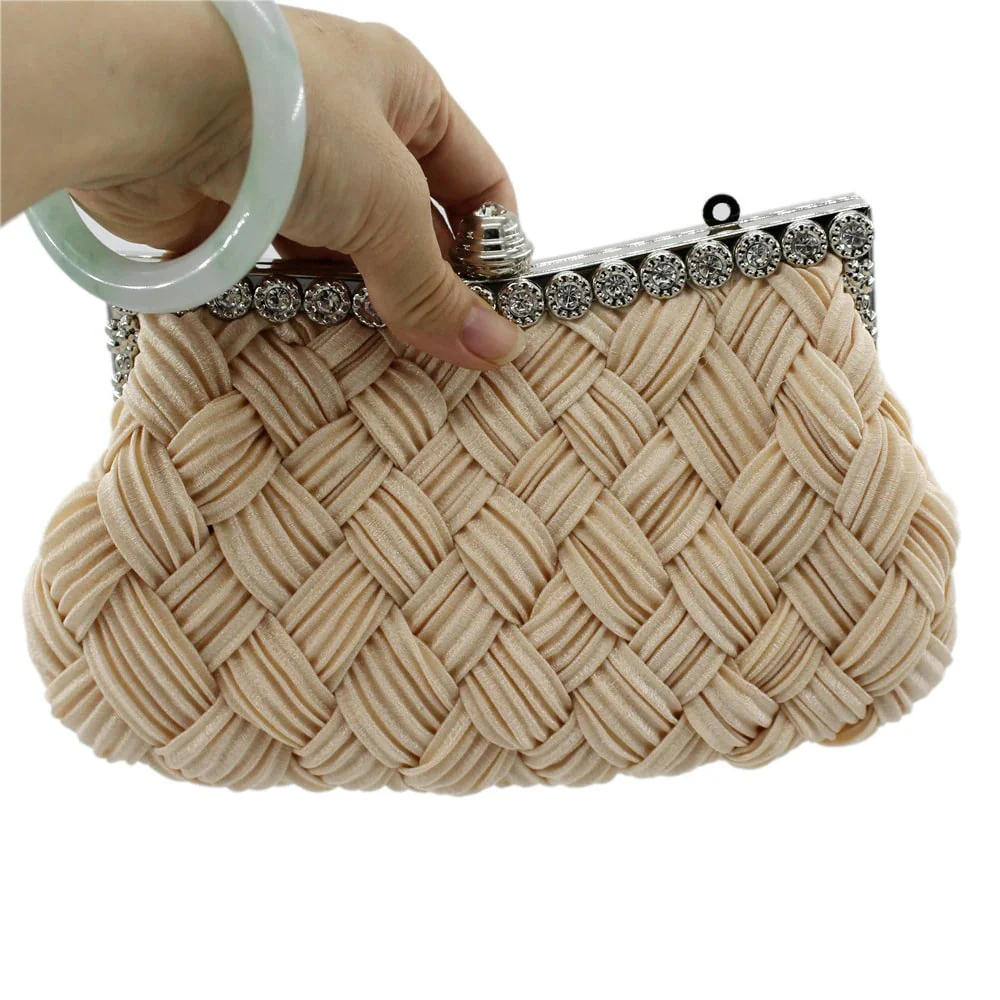 Sac à Main Vintage Femme <br> Champagne - Image 4