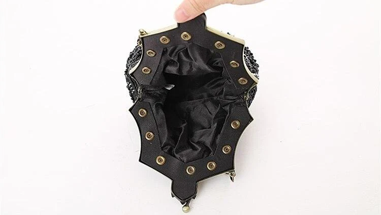 Sac À Main Vintage <br> Gatsby Chic Noir - Image 4