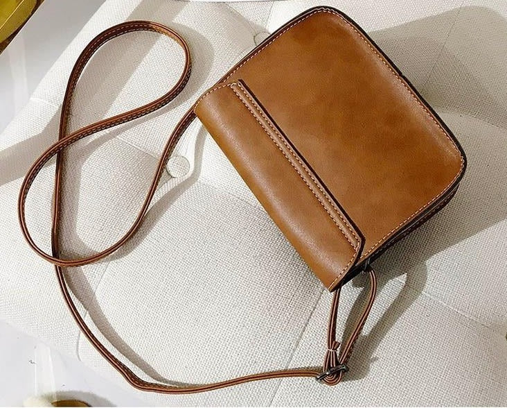 Sac à Main Vintage <br> Marron - Image 3