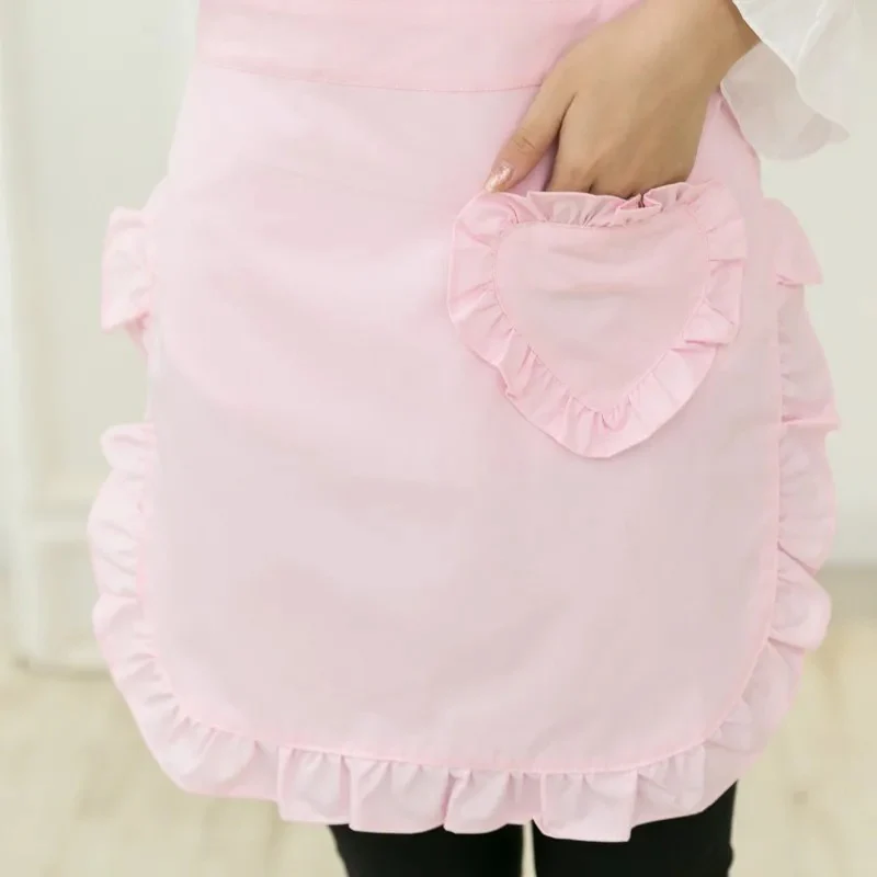 Tablier Cuisine Rose Vintage - Image 3