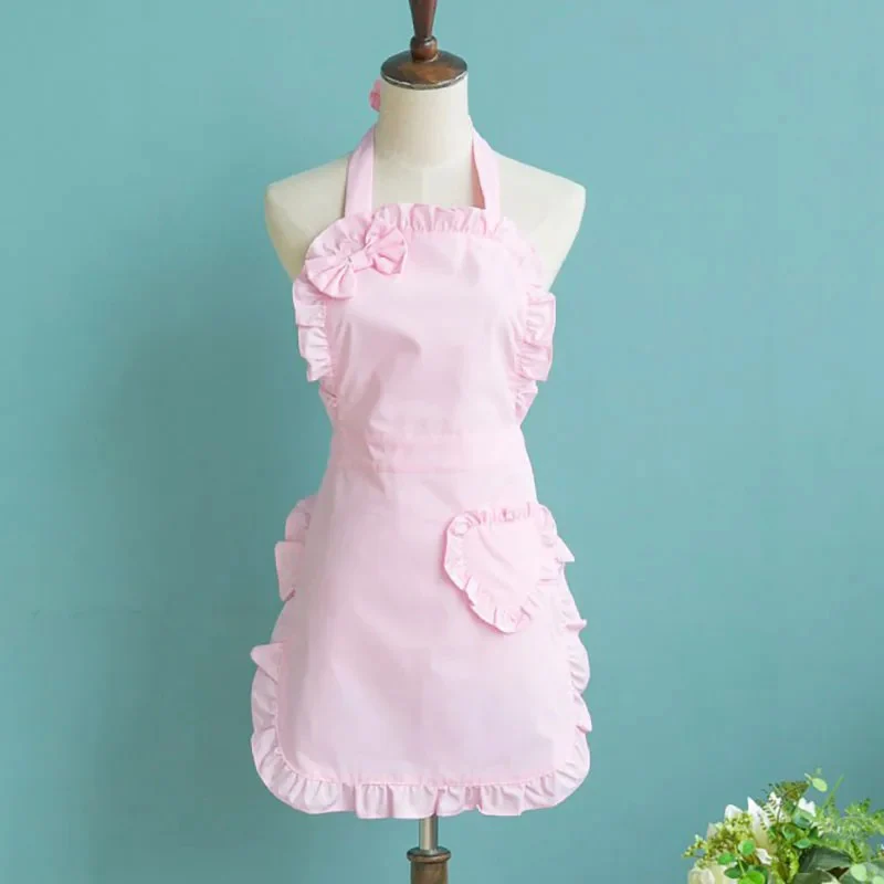 Tablier Cuisine Rose Vintage - Image 5
