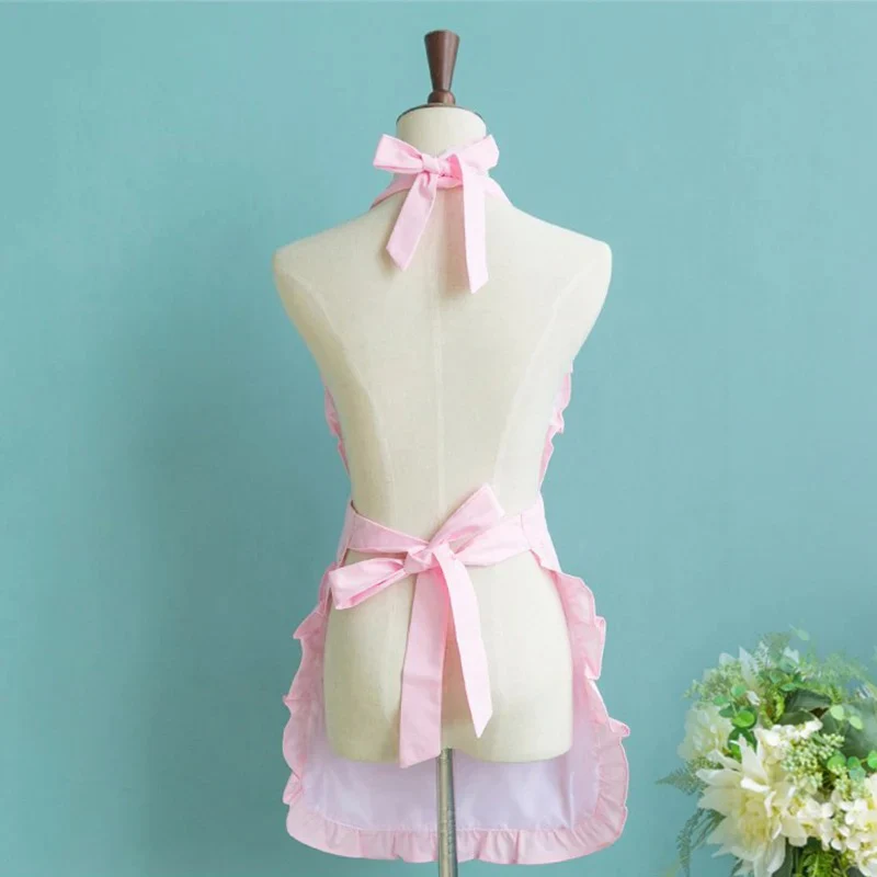 Tablier Cuisine Rose Vintage - Image 6