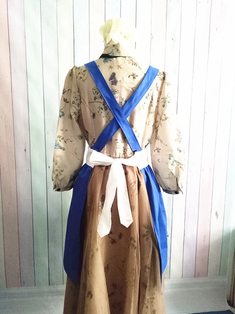 Tablier Vintage Bleu - Image 5