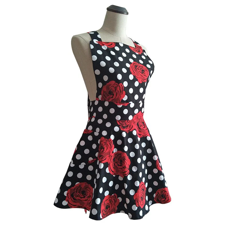 Tablier Vintage <br> Motif Roses - Image 2