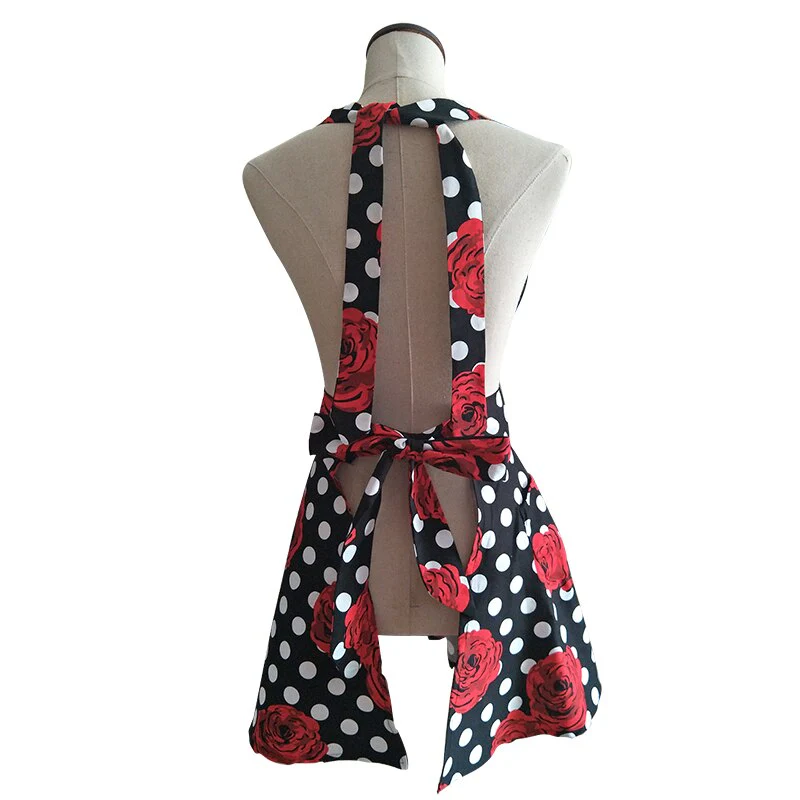 Tablier Vintage <br> Motif Roses - Image 3