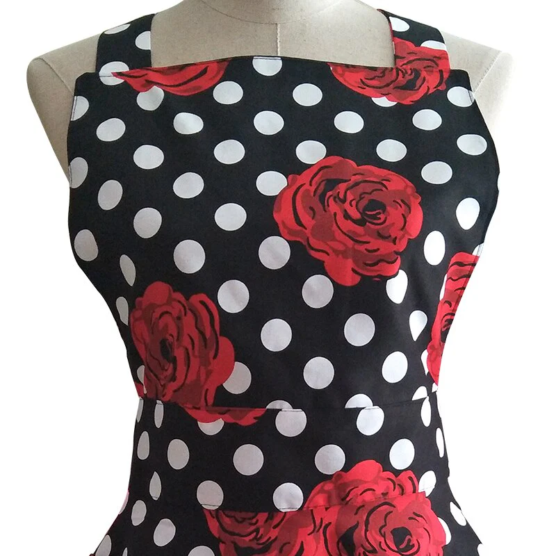 Tablier Vintage <br> Motif Roses - Image 4