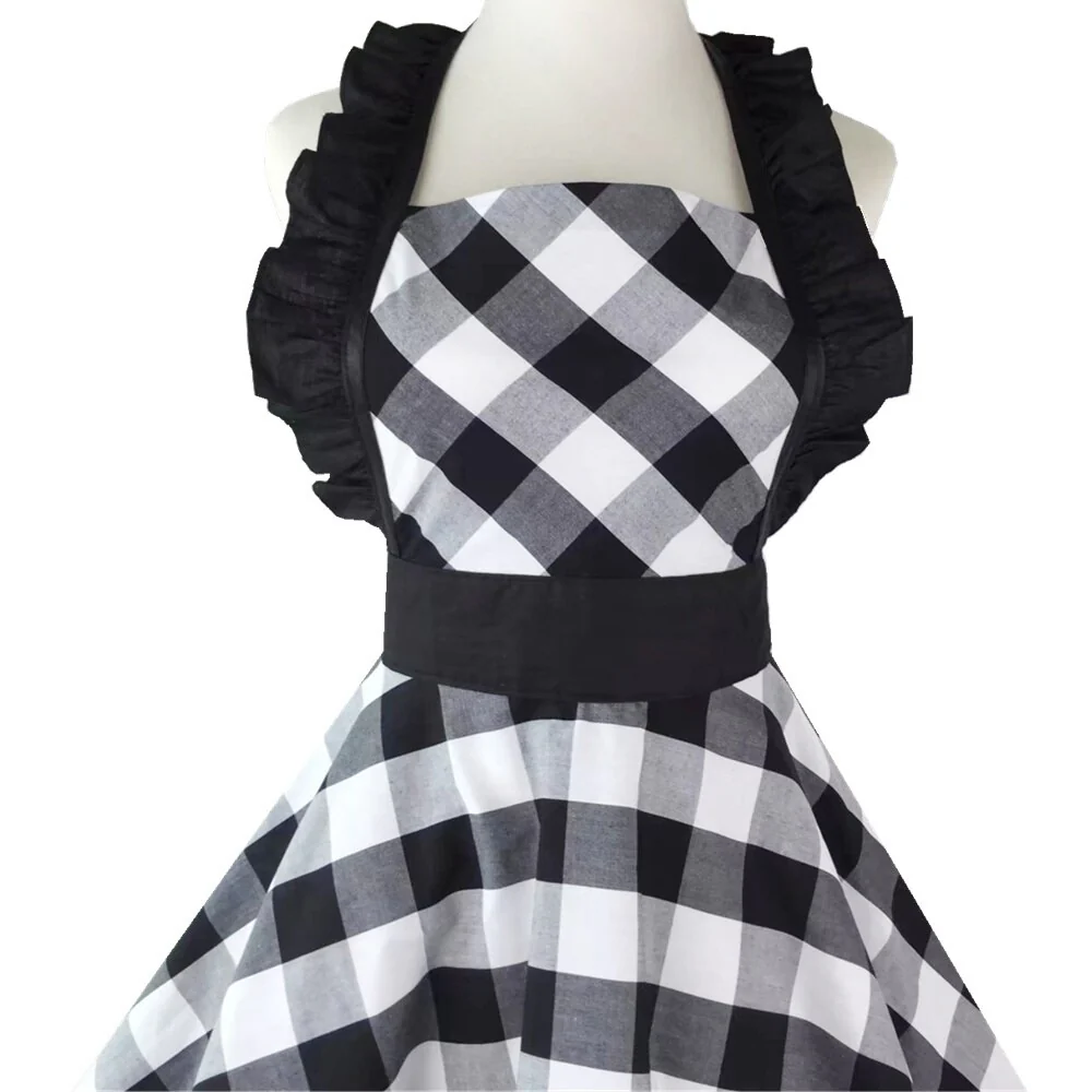 Tablier Vintage <br> Motif Vichy - Image 4