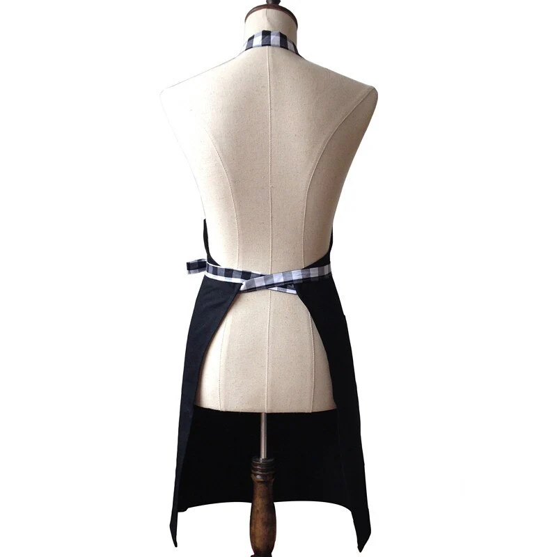 Tablier Vintage Noir - Image 3